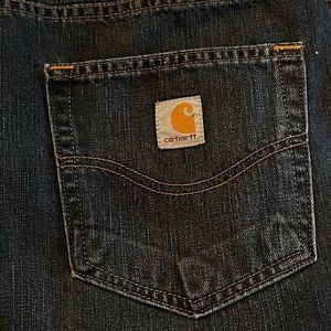 NWOT Carhartt jeans indigo wash 44x30